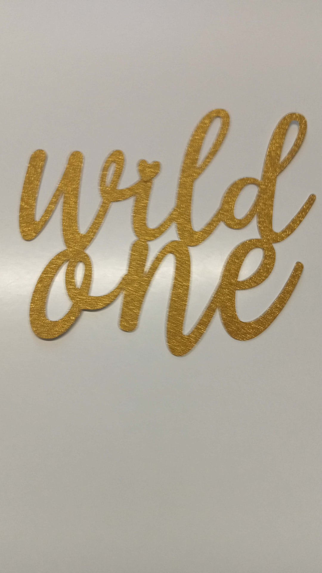 Wild One cake topper
