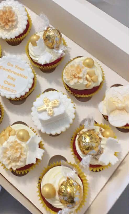 Gold & Ivory Elegance — Communions and Confirmation design