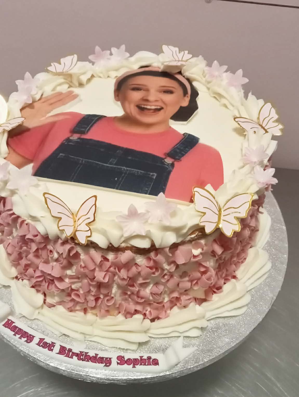 Round Edible Picture Cakes