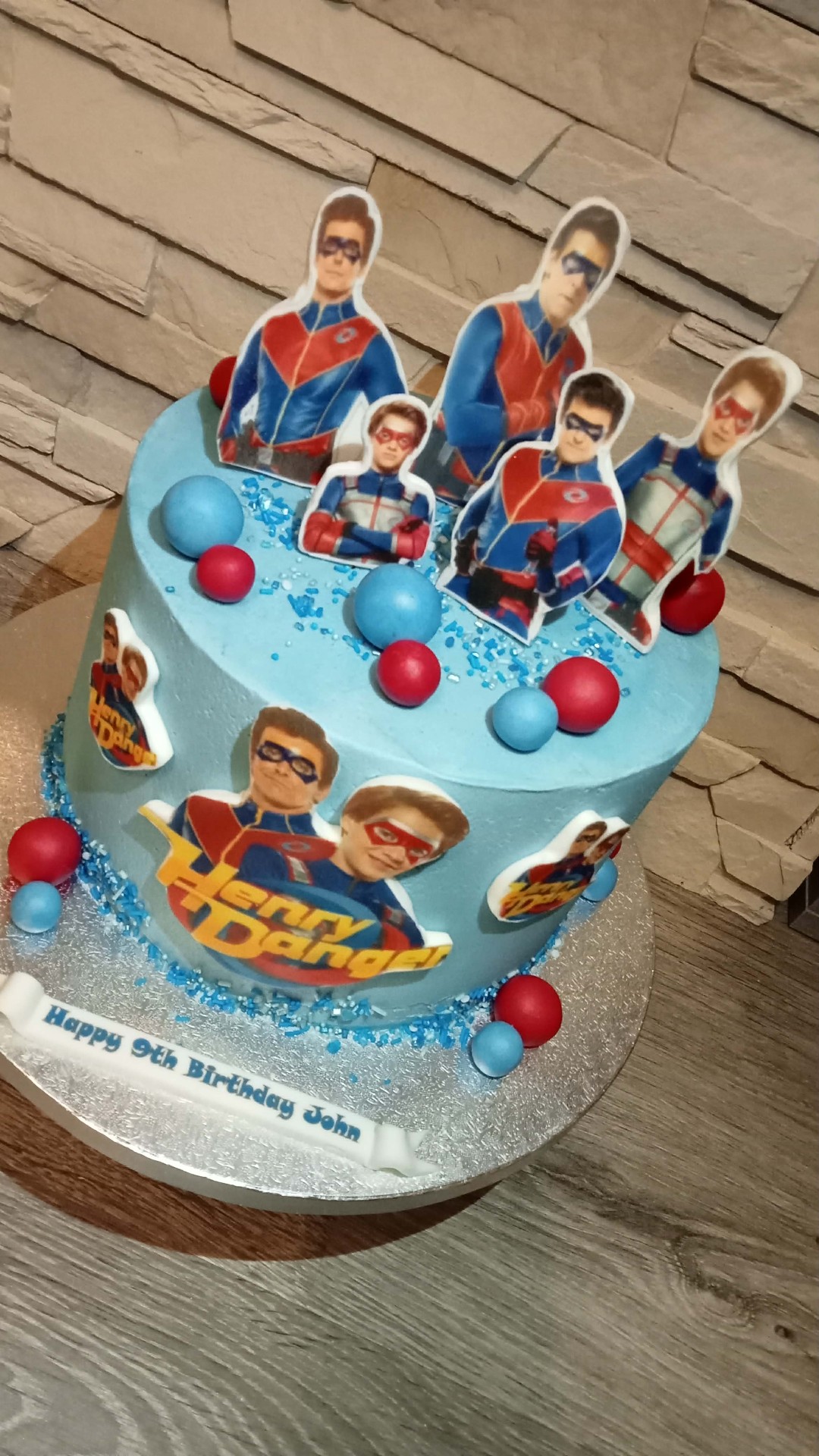 Henry Danger Heroes — Birthday cake design