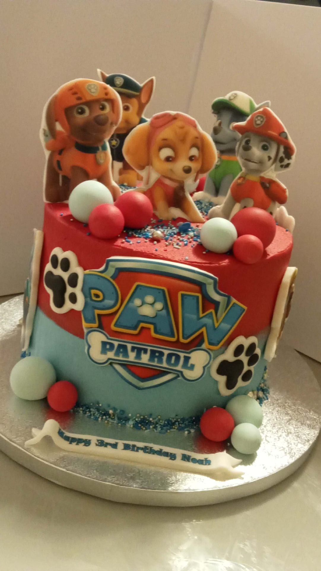 Paw Patrol Pups — Birthday cake design